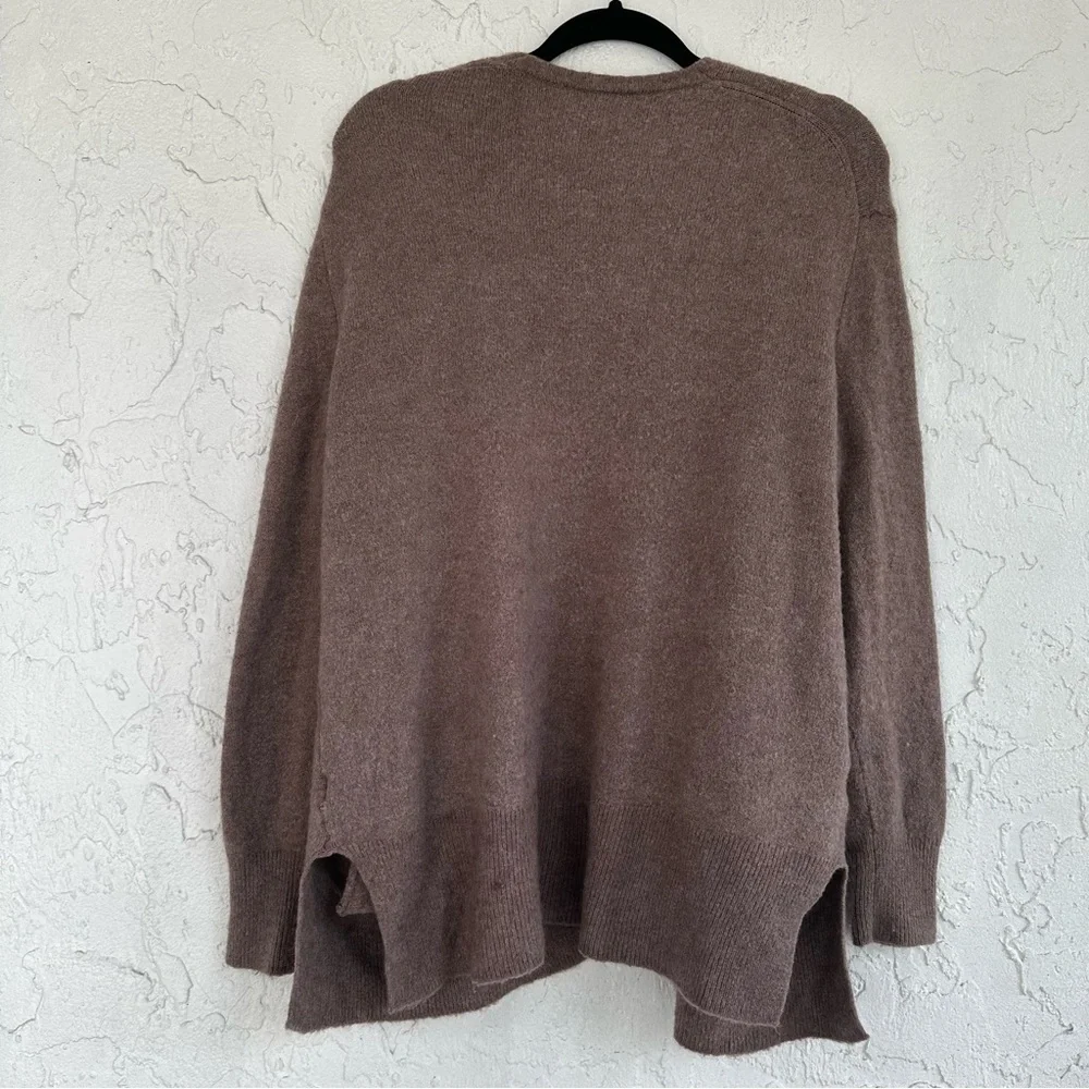 MADEWELL Cozy Walker Cardigan Sweater Womens Size Medium Pockets Neutral Soft_5